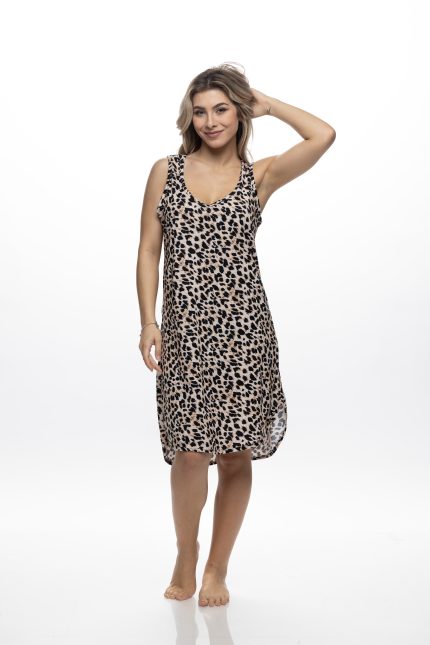 ΓΥΝΑΙΚΕΙΟ ΑΜΑΝΙΚΟ ΝΥΧΤΙΚΟ ANIMAL PRINT GALAXY 621-26